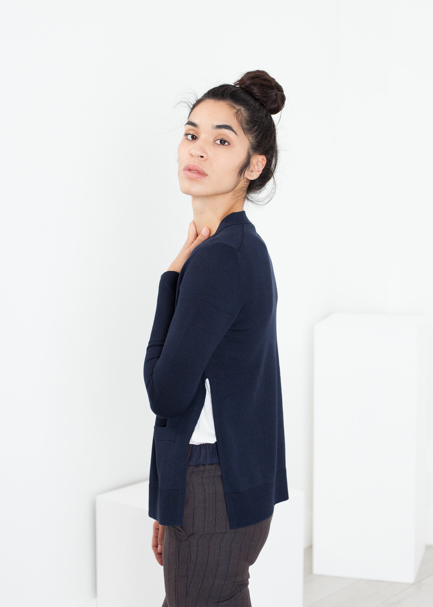 Oasis navy cardigan hotsell