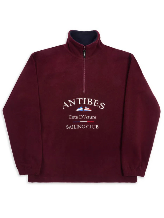 Antibes Fleece Burgundy