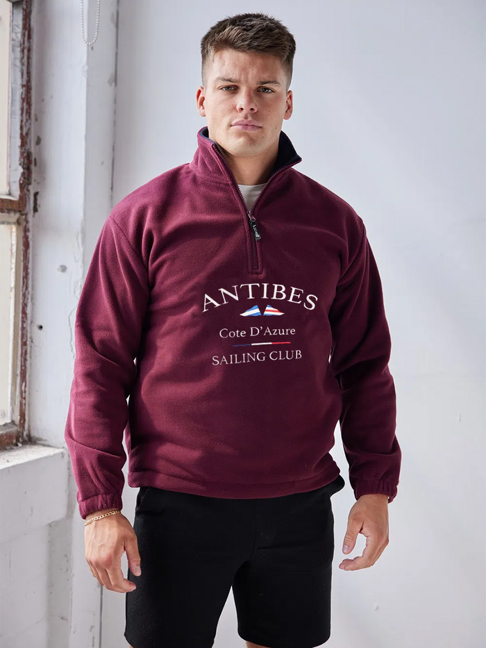 Antibes Fleece Burgundy