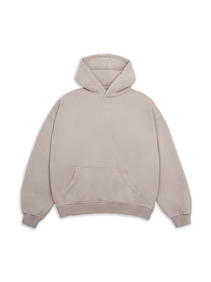 Antibes Heavyweight Hoodie Beige