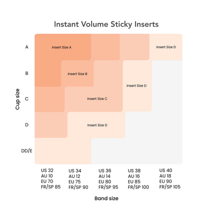 Glowy Instant Volume Bra Inserts