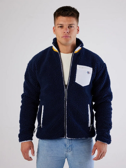 Sherpa Fleece Dark Navy