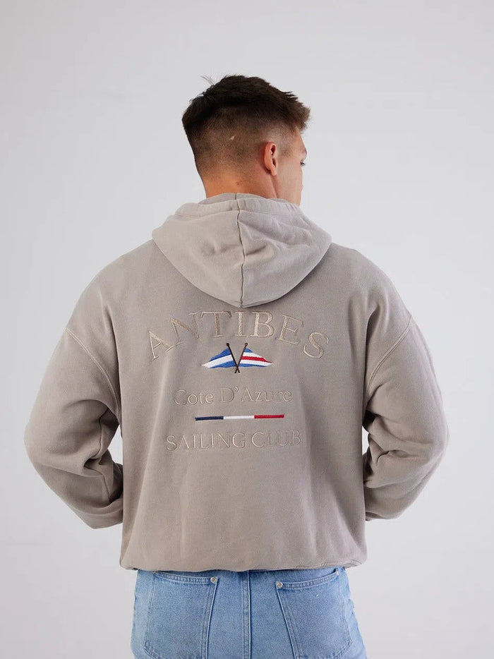 Antibes Heavyweight Hoodie Beige