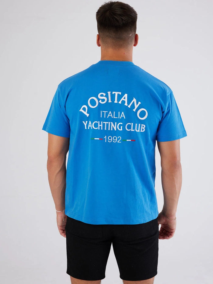 Blue Positano Big Logo T-Shirt