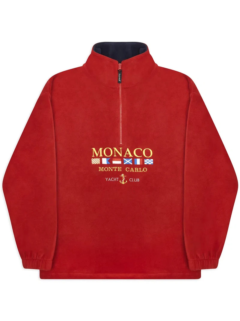 Monaco Vintage Fleece Red