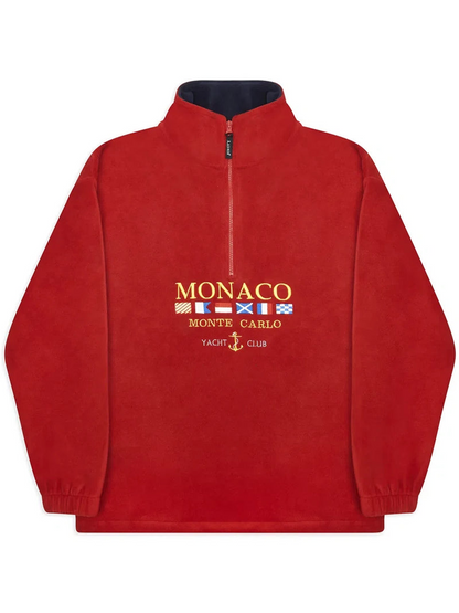 Monaco Vintage Fleece Red